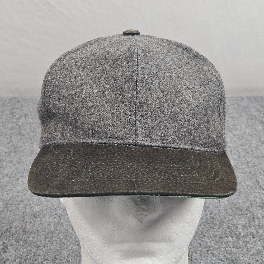 Cameo Snapback Hat Mens Gray Wool Blend Cap Snapback Minimalist Outdoor Utility‎